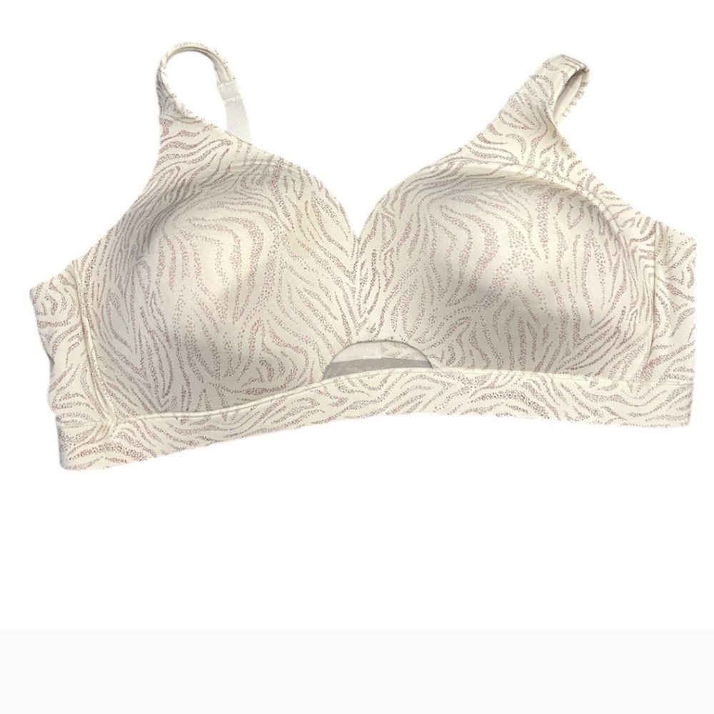 Cacique Comfort Bliss Lightly Lined No-Wire Light Tan Plus Bra NWOT Size 46B